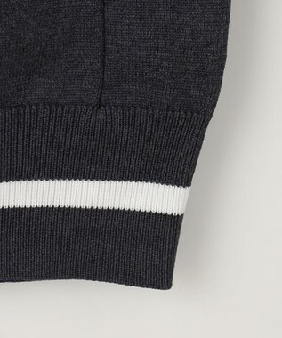 23区GOLF 【MEN】【ウォッシャブル】フルジップニットブルゾン グレー系