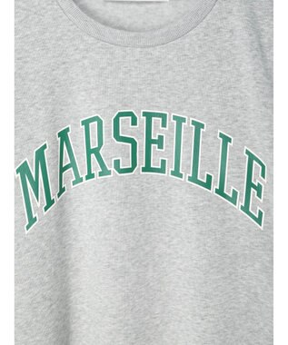 Green Parks ・ＲＡＹ　ＣＡＳＳＩＮ　ロゴｐｔカラーステッチスウェット Gray Mixture