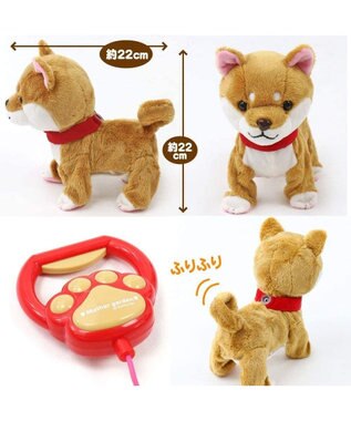 Mother garden  マザーガーデン とことこおさんぽシリーズ《茶柴犬》 単品 茶・柴犬