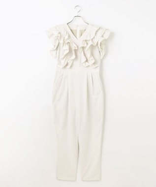 #Newans ラッフルフリルオールインワン オフ