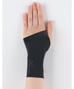 CW-X 【UNISEX】 CW-X 手首サポーター 【左手用】 手首の負担軽減 握る動きをサポート ラケット競技 野球 テニス ユニセックス BCR202 /ワコール ブラック