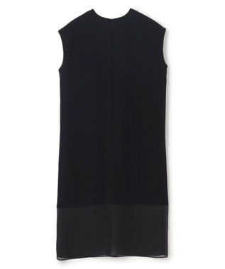 BEIGE， 【洗える】LORRAINE / Vネックドレス Black