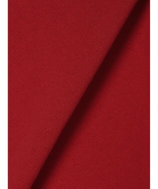 CRAFT STANDARD BOUTIQUE 裏起毛リングドットカーディガン Red