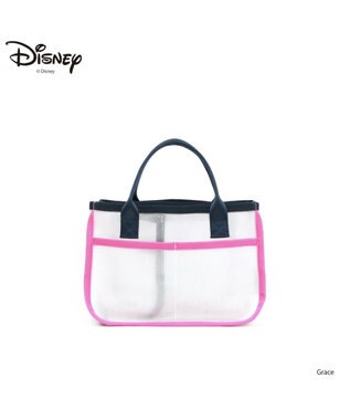 UNBILLION カシュカシュ cachecache / 【Disney】フェイスアートバッグインバッグ ピンク