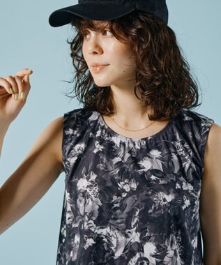 San-ai Resort（三愛水着楽園） 【水陸両用】　プリントカップ付きトップス　M・L　【Reir（レイール）】