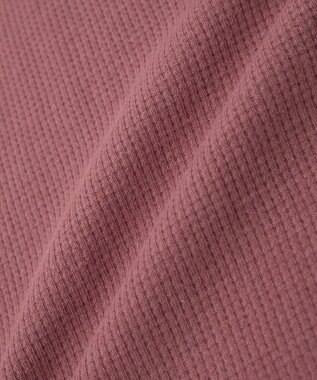 AMERICAN HOLIC ワッフルサイドスリット半袖ワンピース Orange