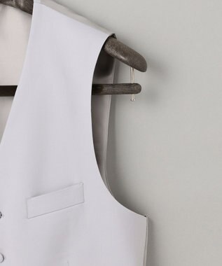 GOTAIRIKU 【WEAR BLACK】シルバーベスト ライトグレー系