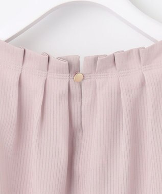 ANY SIS 【美人百花6月号掲載】シアーストライプ ブラウス ピンク