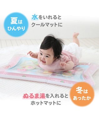 Mother garden マザーガーデン スウィーツ ウォーターマット ベビーウォータープレイマット ピンク（淡）