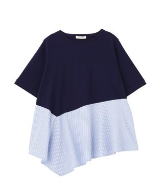Green Parks 華やぎカットソー（アシメヘム） Off White