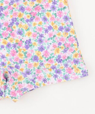 ANY KIDS 小花柄 セパレート水着 エクリュ