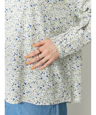 CRAFT STANDARD BOUTIQUE 衿フリルブラウス Flower