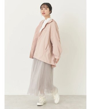 earth music&ecology テックパーカー Pink