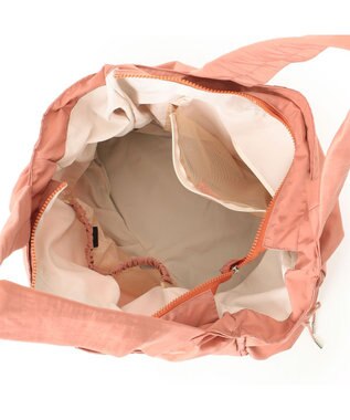 Chacott ギャザートートバッグ キャロット