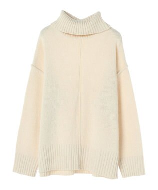 CRAFT STANDARD BOUTIQUE センタータックニットプルオーバー Ivory