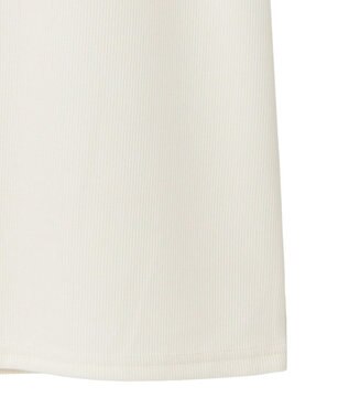 Green Parks ＳＥＴ２点ベスト＋リブワンピース Ivory