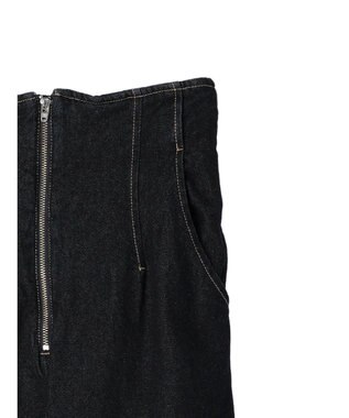 earth music&ecology フロントジップデニムパンツ One Wash