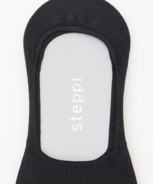 steppi 【抗菌防臭】スニーカーソックス ブラック系