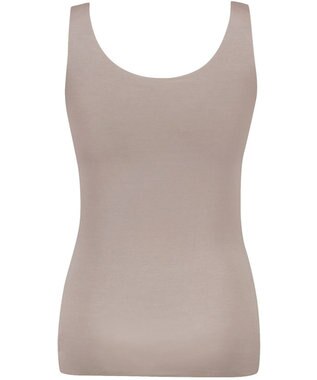 Wing インナー 【綿の贅沢オーガニック フラットタイプ】 オーガニックコットン混素材 ひびきにくく薄くて軽い ノースリーブ EL1148 ウイング／ワコール シナモンブラウン