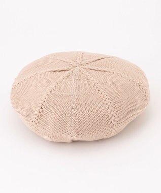 組曲 KIDS 【Fサイズ】ニットリボンベレー ミルクティー系