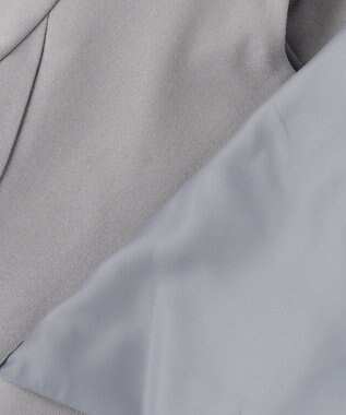 ANY KIDS ボレロ付き ワンピース グレー×ネイビーチェック