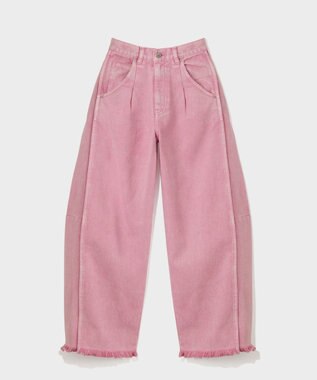 GRACE CONTINENTAL カーヴィデニムパンツ ピンク