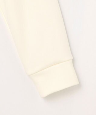 23区GOLF 【MEN】ストレッチ裏フリースモックネック ホワイト系