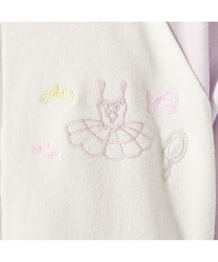 Chacott ジップアップワンピース ベビーピンク