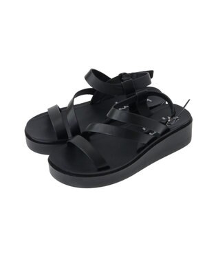 Green Parks ・ＬＥＮＡ　ネックストラップサンダル Black