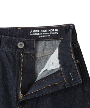 AMERICAN HOLIC ルーズストレートデニム One Wash