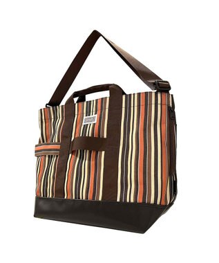 ROOTOTE 1368【撥水加工】SN.グランデ.2way.シェア-A 04：オレンジストライプ