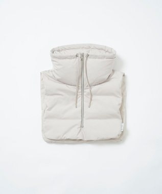 KWD 【日本製】STAND COLLAR DOWN PARTS グリーンダウン スタンドカラーダウンパーツ グレージュ