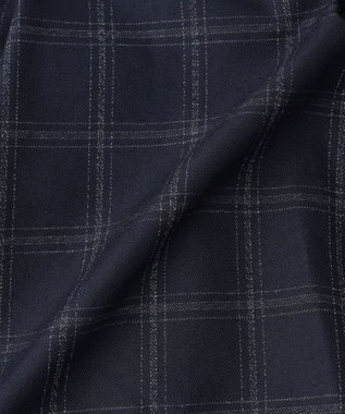 ANY KIDS ボレロ付き ワンピース グレー×ネイビーチェック