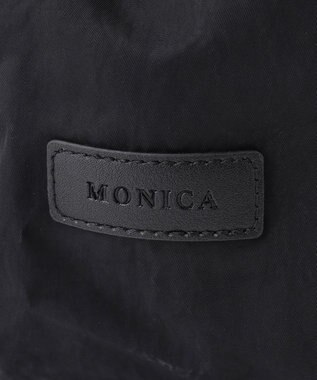 LA BAGAGERIE 【MONICA】サイドギャザー2WAYトートバッグ Sサイズ ブラック