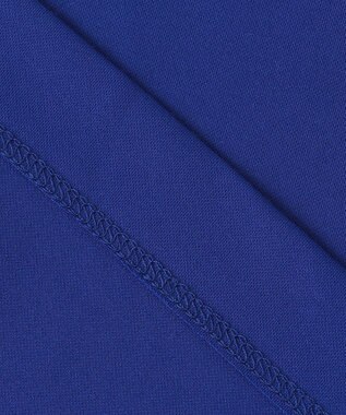 23区GOLF 【23Fondation/MEN】バイカラー モックネックシャツ 余裕のあるサイズ感 着疲れしない ブルー系