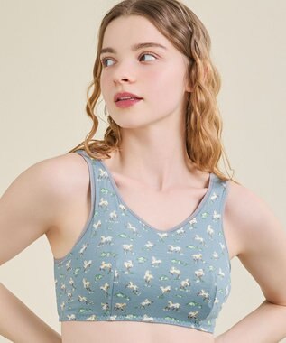 une nana cool ナイトアップブラ MADE WITH LIBERTY FABRIC