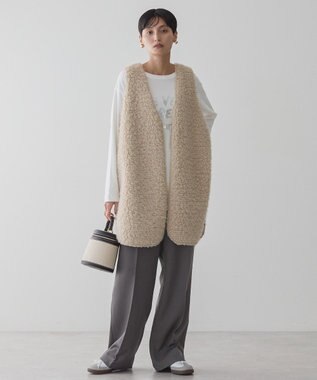 AMERICAN HOLIC ＡＭＩＴＥ’　箔プリントカットプルオーバー Off White