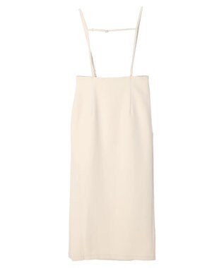 earth music&ecology マルチＷＡＹサス付タイトスカート Ivory