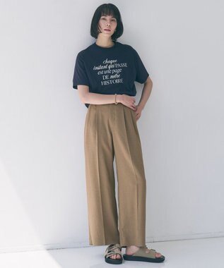 UNFILO CLEAN-Tee ネイビー/ロゴ