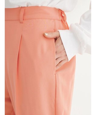 Green Parks きれいシルエットパンツ（とろみテーパード） Pink