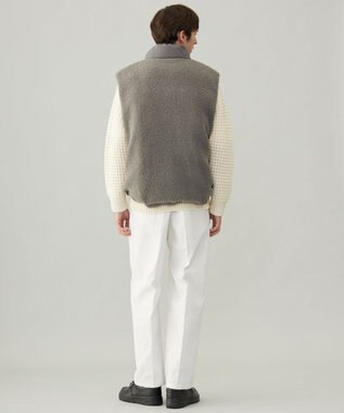 UNFILO MENS ウォーム ライトムーブ リバーシブルベスト [24年秋冬商品] グレー