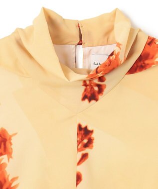 ポールスミス 花柄 フローラル ブラウス オレンジ 40サイズ - ead ...