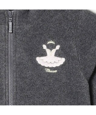 Chacott ウォームアップジャケット グレー