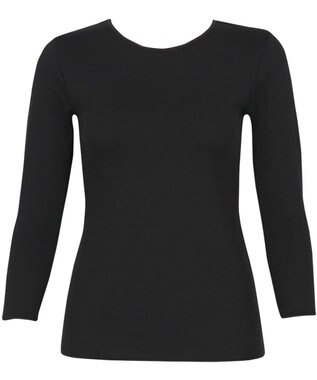 Wing あったかインナー 綿100％(肌側) やさしい肌ざわり 軽い 8分袖 長袖 ネックせまめ 秋 冬 EL2951 ウイング／ワコール