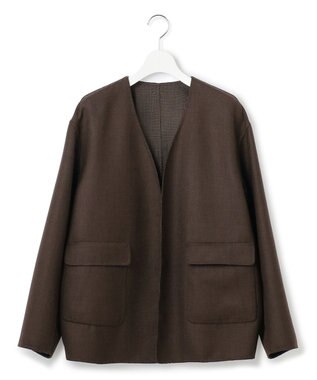 23区 TWリバーシブル アウター ダークブラウン系