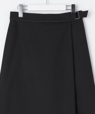 J.PRESS LADIES L 【洗える】CARREMAN 2WAY Aライン スカート ブラック系