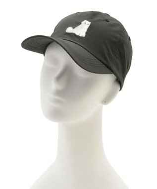 MOONBAT PAUL&JOE ACCESSOIRES(ポール&ジョー)ジプシー キャップ 猫 帽子 無地 UVカット ブラック