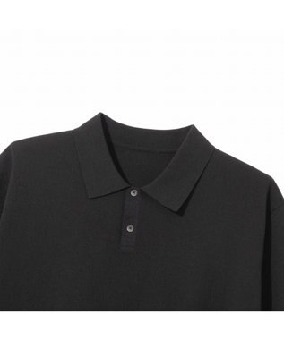 ZERO HALLIBURTON ニットポロシャツ ZHG-M5S9a 82958 ブラック