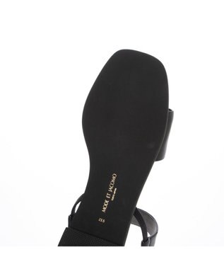 MODE ET JACOMO <MODE ET JACOMO>シンプルフラットストラップサンダル ブラック