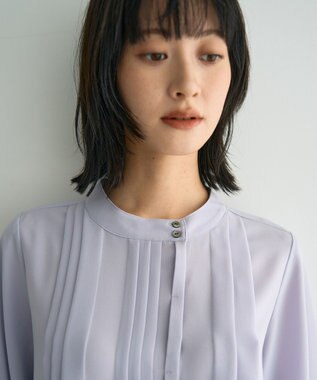 YECCA VECCA タックデザインブラウス Lavender